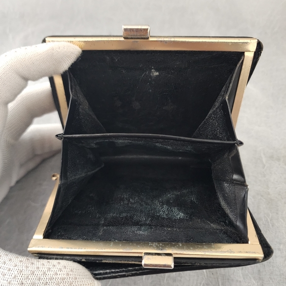 BURBERRY NOVA CHECK AUTHENTIC KISSLOCK WALLET VINTAGE - Picture 6 of 12